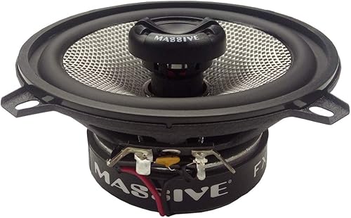 Miniatura 5 de Massive Audio FX5  5.25 pulgadas, 240 vatios máximo, 60 vatios RMS, altavoces coaxiales de la serie FX, fluido ferro de cúpula de aluminio de