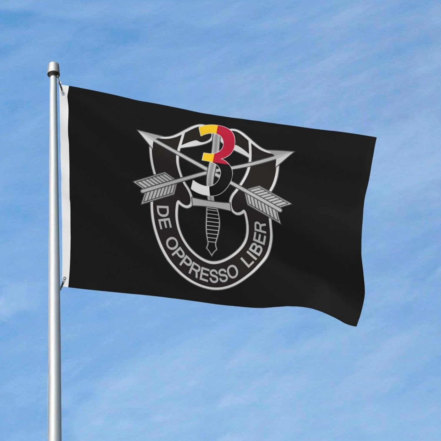 3rd Special Forces Group 3x5 Ft Flag - Durable Polyester, Double-sided Design for Outdoor or Indoor Use27