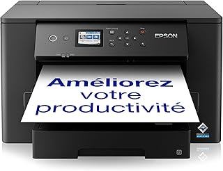 Epson Imprimante WorkForce WF-7310DTW : Imprimante recto verso / Fax, Chargeur de documents, A3+, Jet d'encre couleur, Wifi Direct, Ethernet