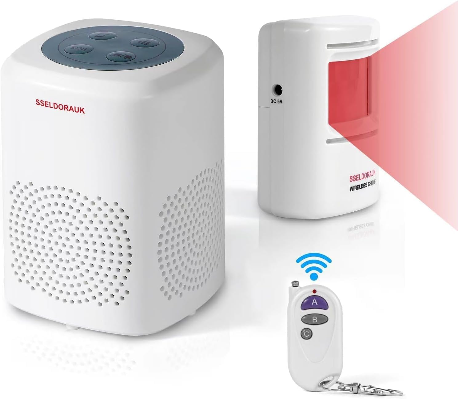 日野デュトロ用純正 DPR Voice Alarm S0859-E5033 Amazon.com: S SELDORAUK Motion Sensor Door Chime, Dog Barking