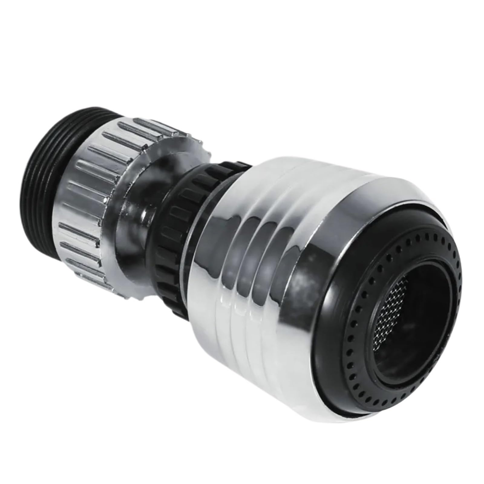 ZYCHSJXA 360 Swivel Faucet Extenders Bubbler Water Saving Tap Extender High Pressure Adapter Filter Nozzle Kitchen Accessory(B)
