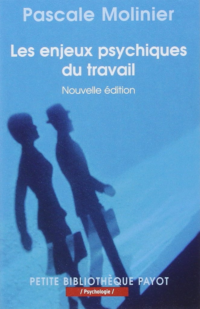LES ENJEUX PSYCHIQUES DU TRAVAIL N° 581 (PETITE BIBLIOTHEQUE PAYOT): Introduction à la psychodynamique du travail