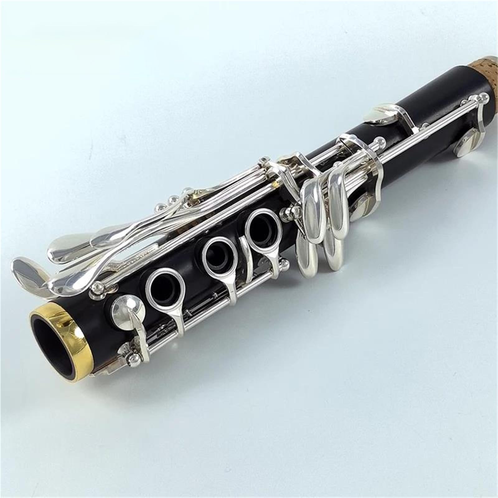 Clarinetto In Ebano Clarinetto | Chiave in Sib, 18 tasti, placcata in argento
