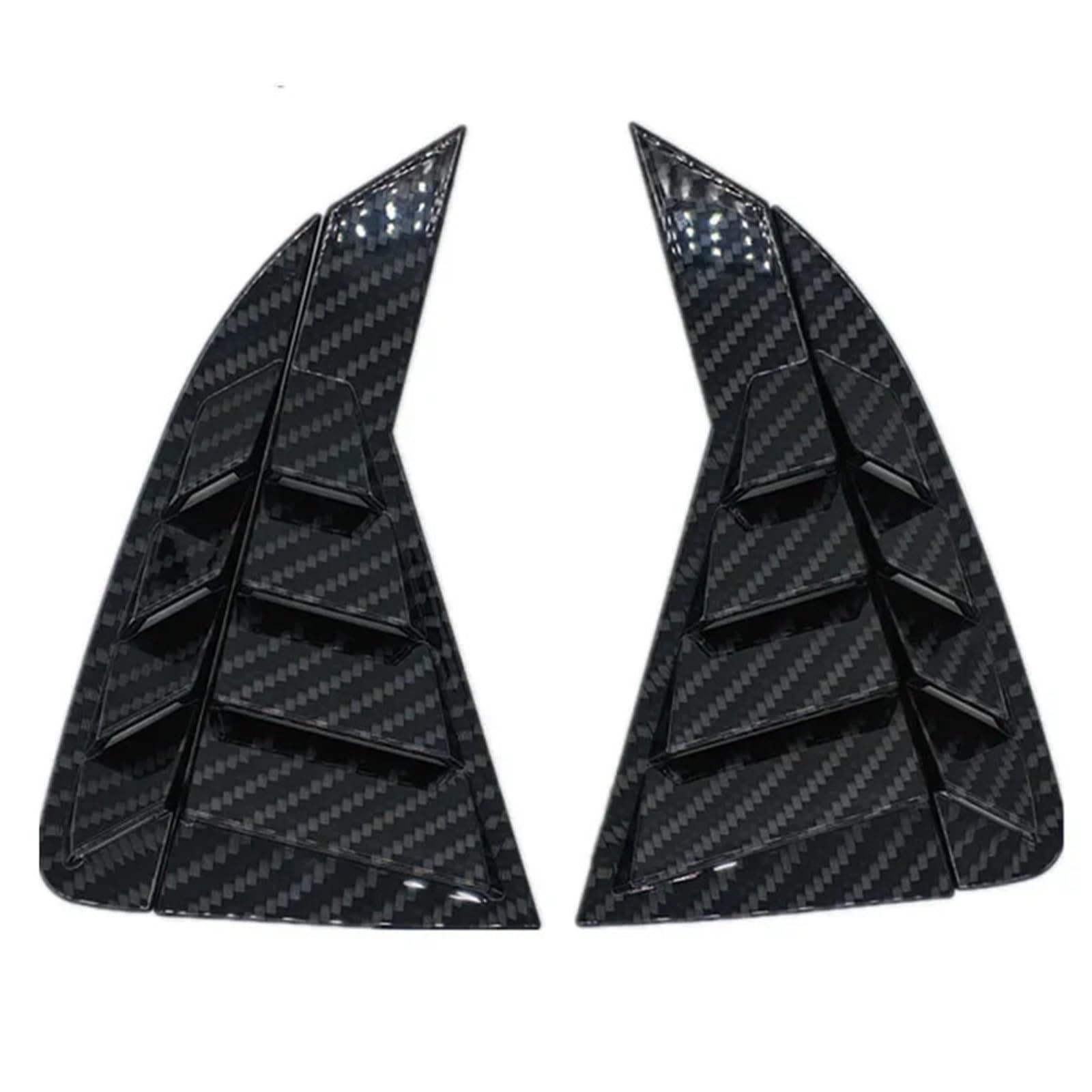Spoiler Migawki Tylnej Szyby 2 SZTUKI pasujące do KIA RIO K2 2011~2015 Sedan wersja rosyjska osłona żaluzji tylnej szyby samochodu boczna otworu wentylacyjnego