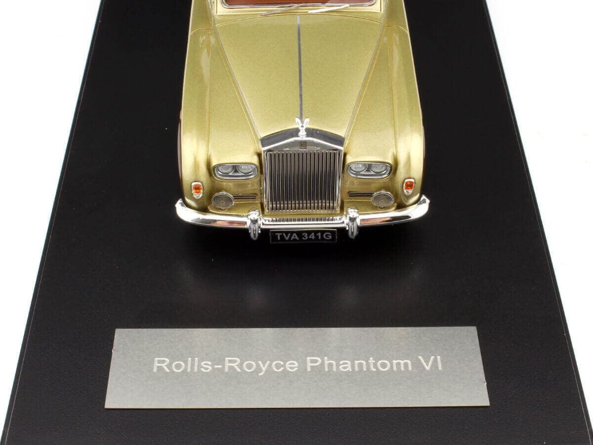 NEO Rolls Royce Phantom VI Stretch, doré/Brun 1968 1/43 : Amazon