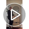 GAOMON Natural Rattan 2 Flip Down with 1 Drawer Free-Standing Shoe Rack, Shoe Cabinet Wood Organizer Freestanding with 3-Tier Adjustable Shelves for Entryway Hallway Doorway, Black