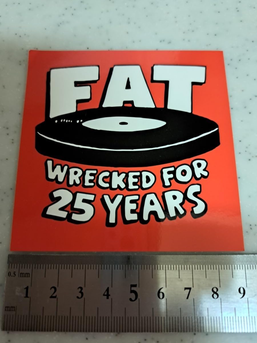 Amazon.co.jp: ！FAT WRECK CHORDS 25周年 限定 ステッカー NOFX