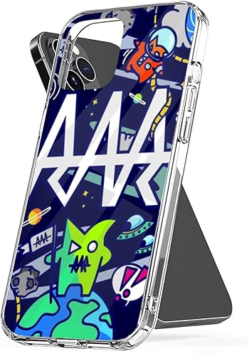 Funda de teléfono Rar Cover Space a prueba de golpes monstruos proteger accesorios TPU compatible con iPhone 15 14 Pro Max 13 12 11 X Xs Xr 8 7 6 6s