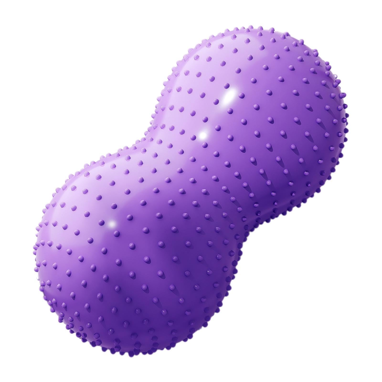 bnf® Peanut Fitness Ball Yoga Exercise Ball for Gym Labor Birthing Girls and Boys Light Violet-Sports, Fitness & Outdoors/Exercise & Fitness/Accessories/Gyroscopic Hand Exercise Balls