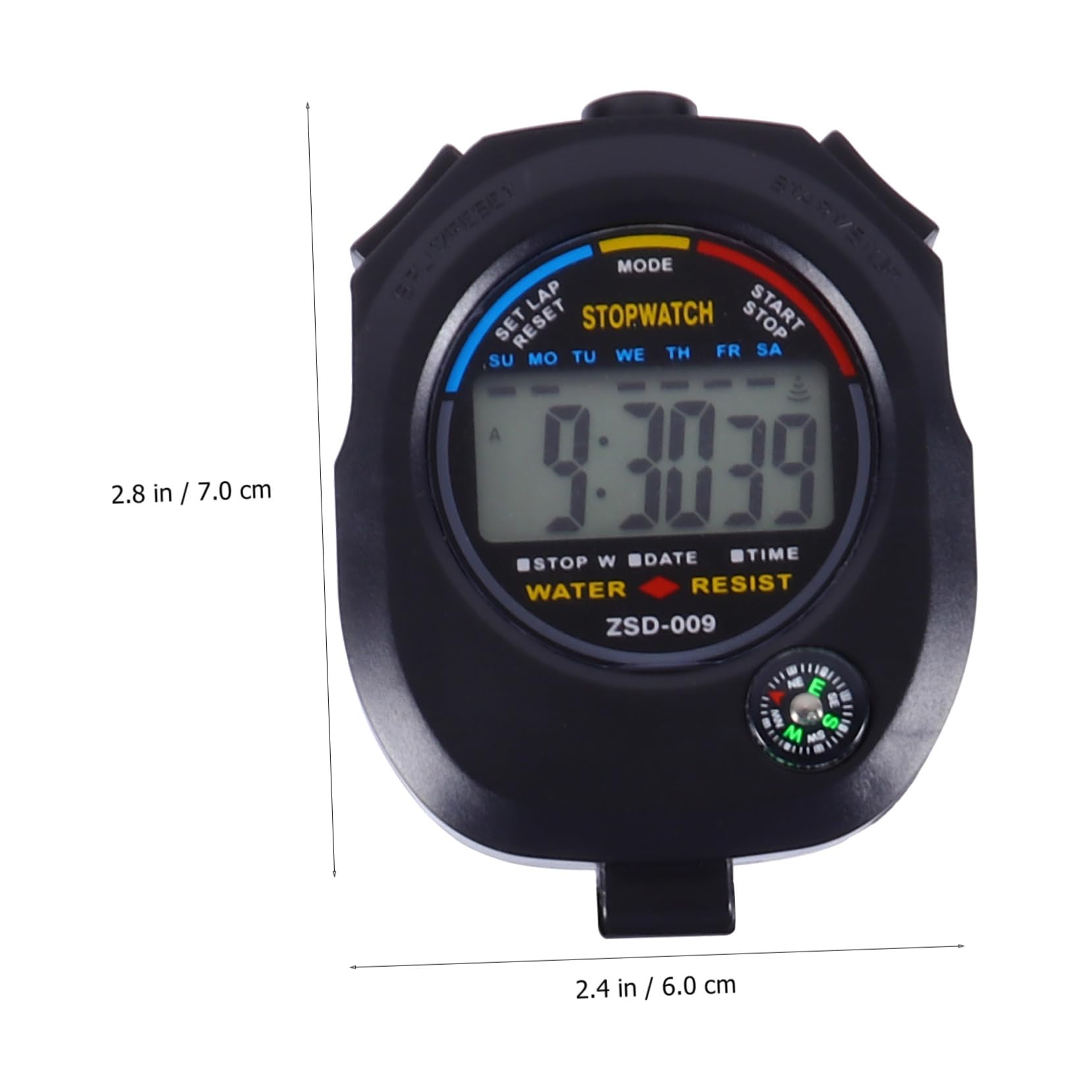 HEMOTON Multifunctional Timer Stopwatch Interval Timer Football Sports Electronic Watch Training