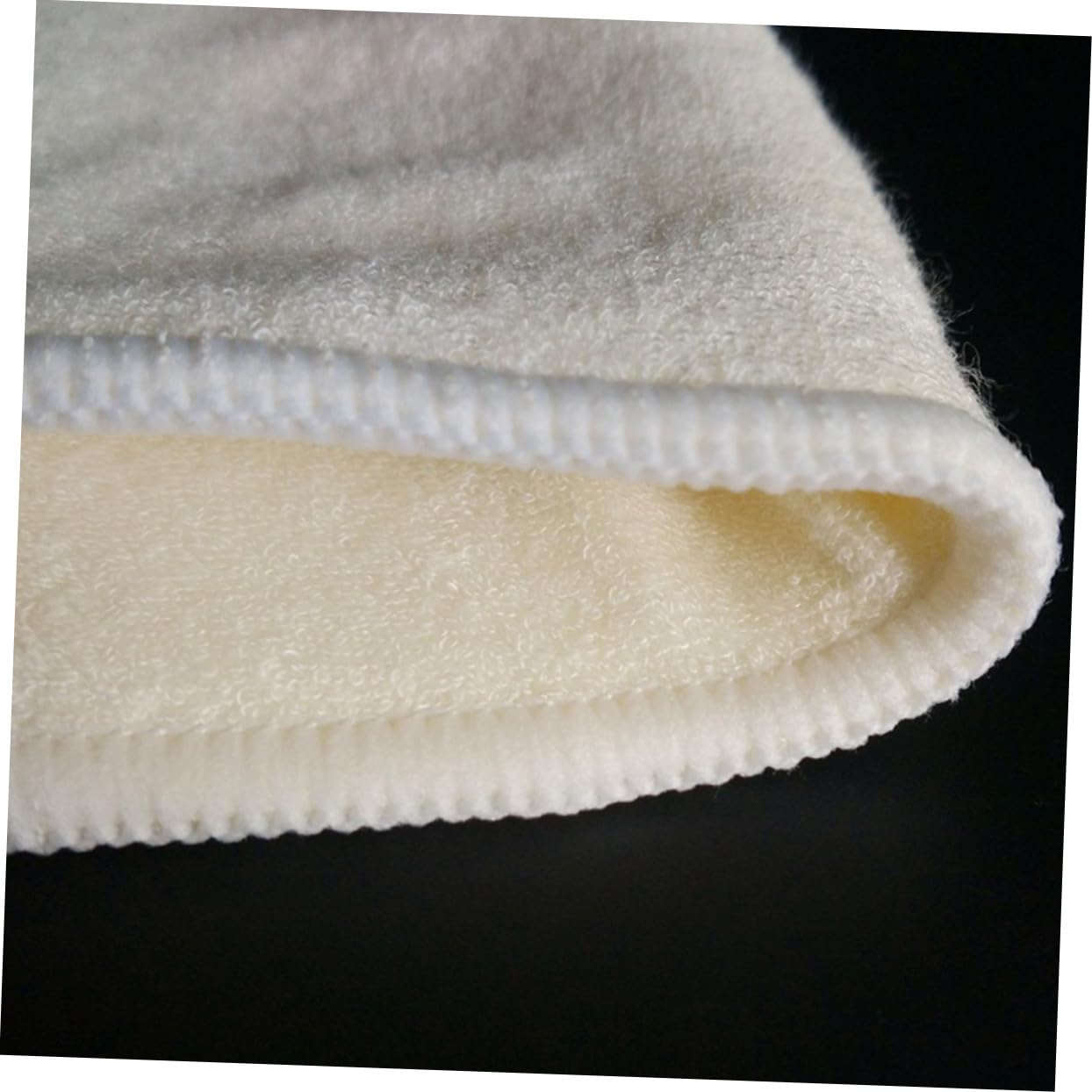 6 piezas Pañales de Reutilizables de Bambú Natural Unidades Forros Absorbentes de Lavables y Cómodos para Beige Mantén al Seco y Cómodo