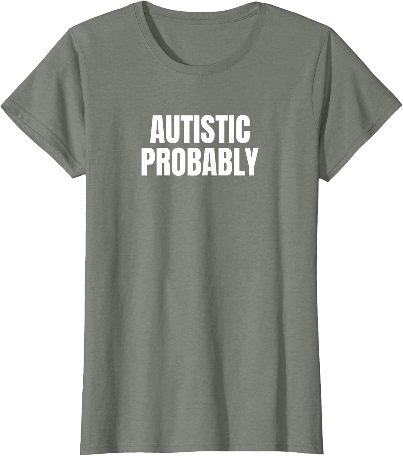 Autistic Probably Funny ASD Neurodivergent Autism Spectrum T-Shirt