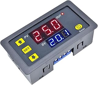 Programmable Cycle Timer Switch Timer Delay Relay LED Digital Display Timing Module (1Piece, AC220V)
