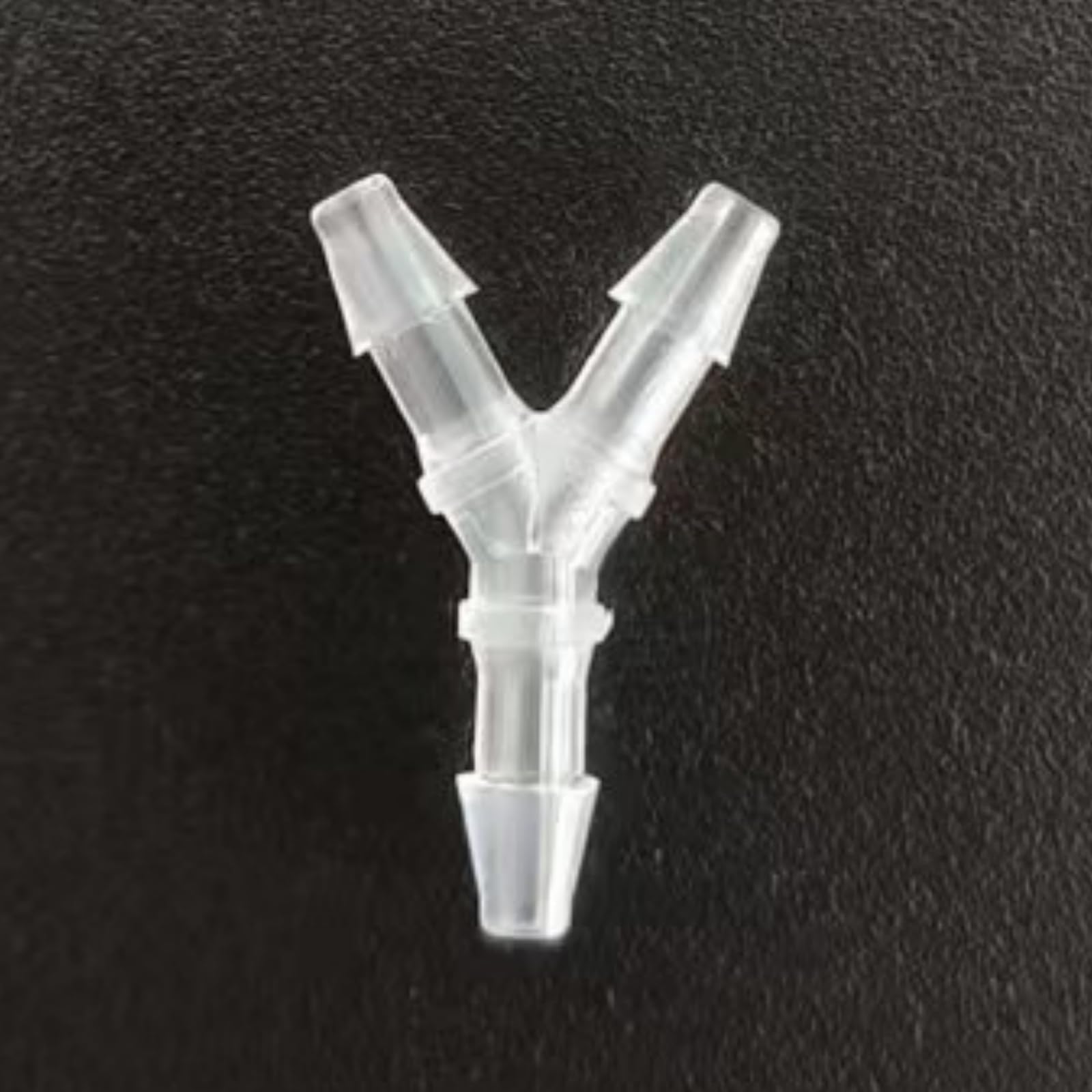 Y-Type Hose Barb Fitting - 3 Way Equal Barbed Adapter for Laboratory and Food Machinery - 25 Pack(1.6mm 1/16inch)