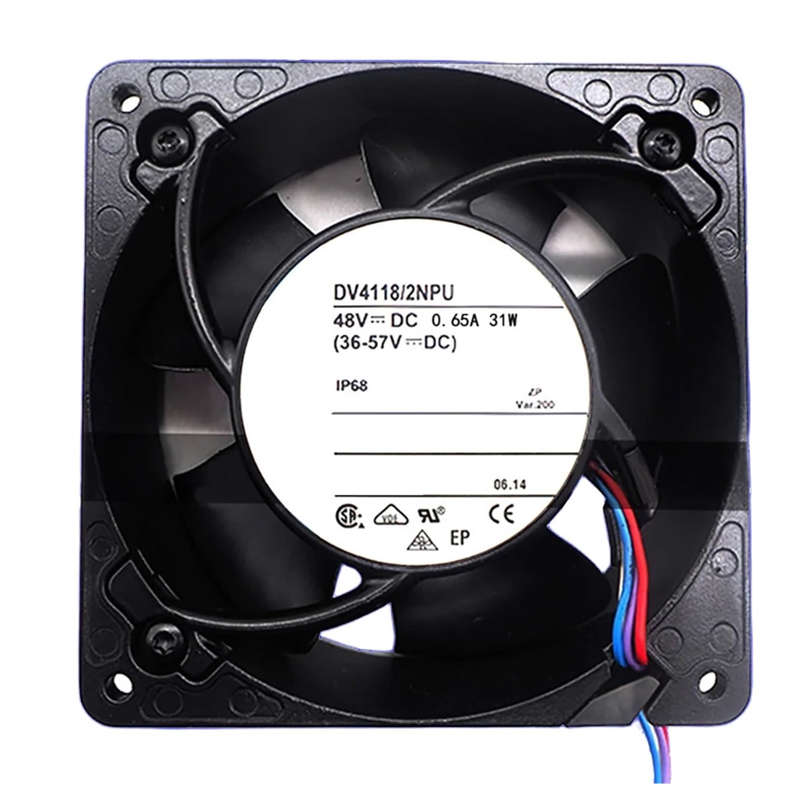 WEUSANXPL DV4118/2NPU DC 48V 31W 12038 12CM Cooling Fan 120 * 120 * 38MM