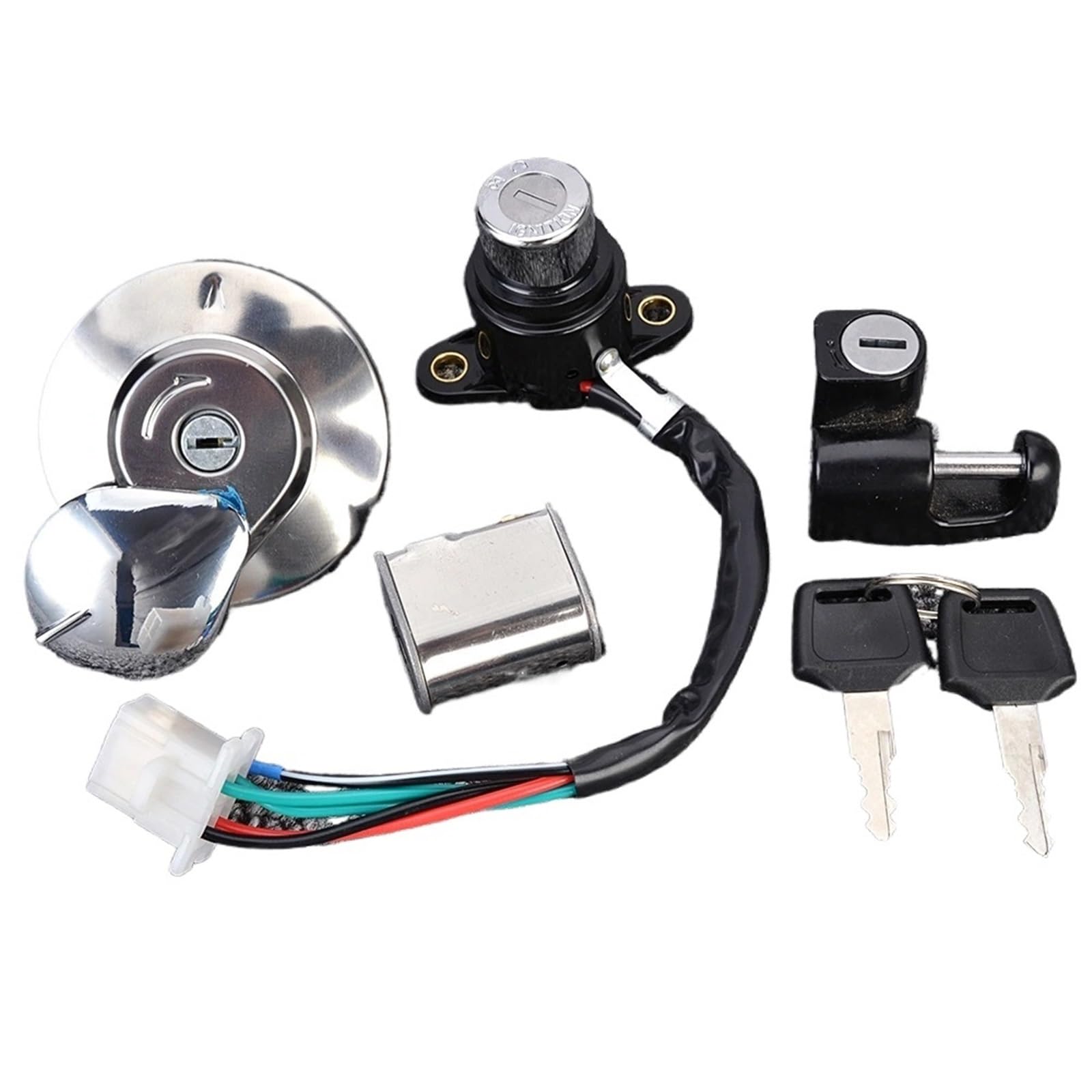 Moto Chiave Accensione Compatibile Con CMX250 Per CA125 Set Di Interruttori Di Accensione Per Motociclette Set Chiavi Di Blocco Dell'interruttore Accensione Set Chiavi Blocco Dell'accensione