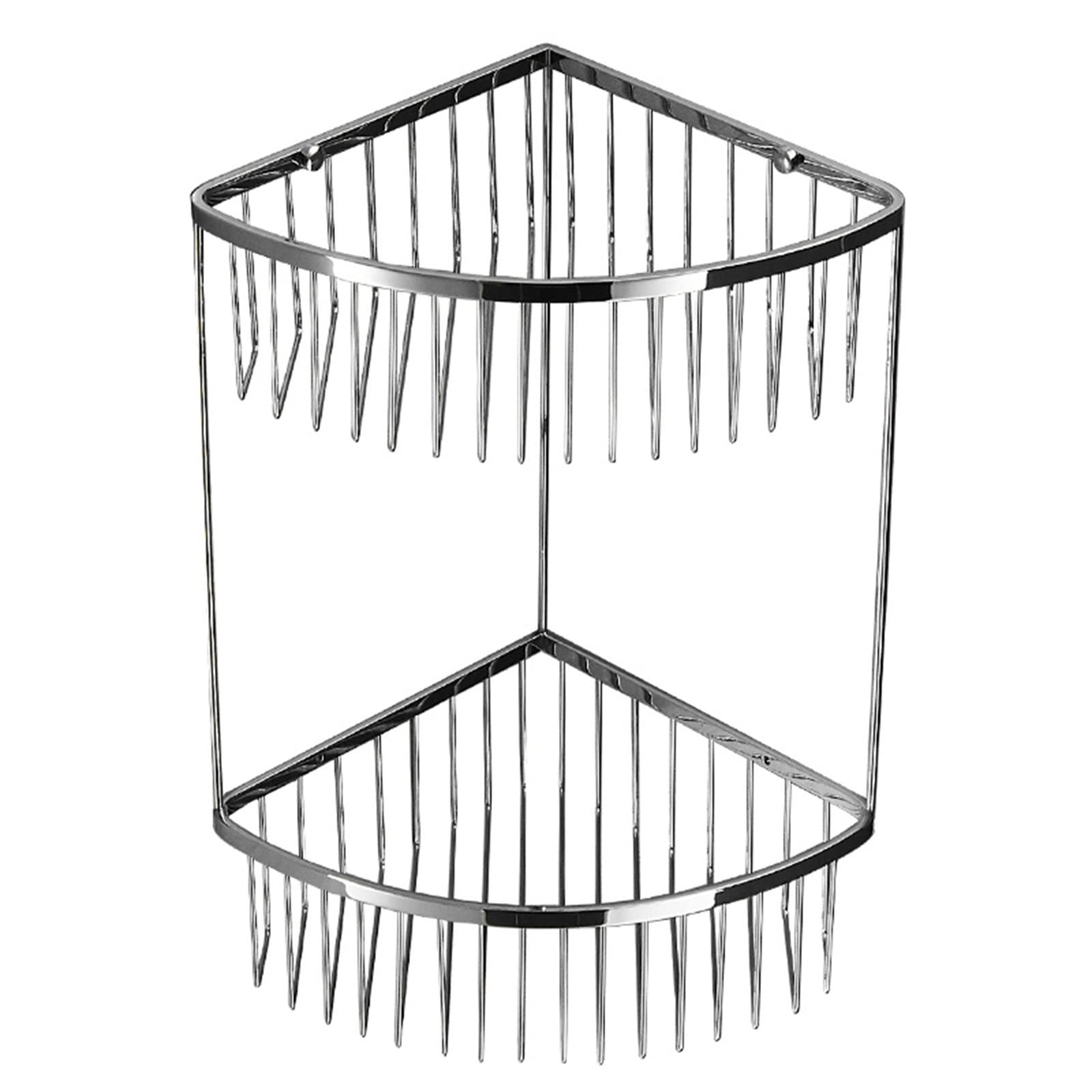 DOUYUANSHI Shower Caddy Bathroom Shelf Shower Shelf Corner Stainless Steel Self Adhesive No Drilling Wall Mounted for Kitchen