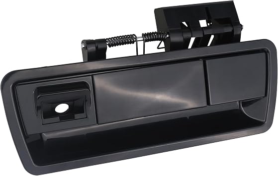 Osompar Rear Liftgate Exterior Door Handle Compatible with 2004-2015 Nissan Armada Replaces 90606-ZZ90E 90606-ZQ78A Tailgate Handle Black