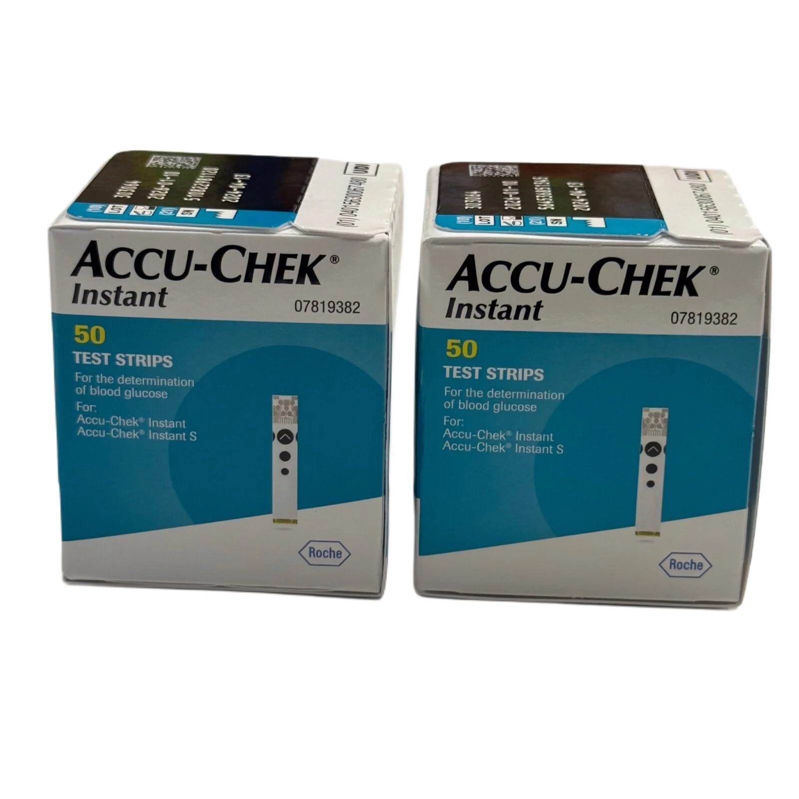 Accu-Chek Instant Blutzuckerteststreifen, 100 Stück, für genaue Überwachung