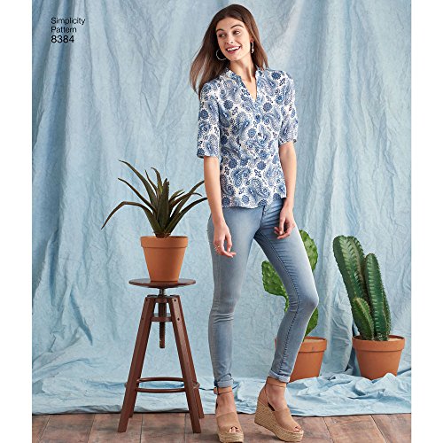 Patron de couture Simplicity D0671 avec variations de longueur robes et hauts - 7