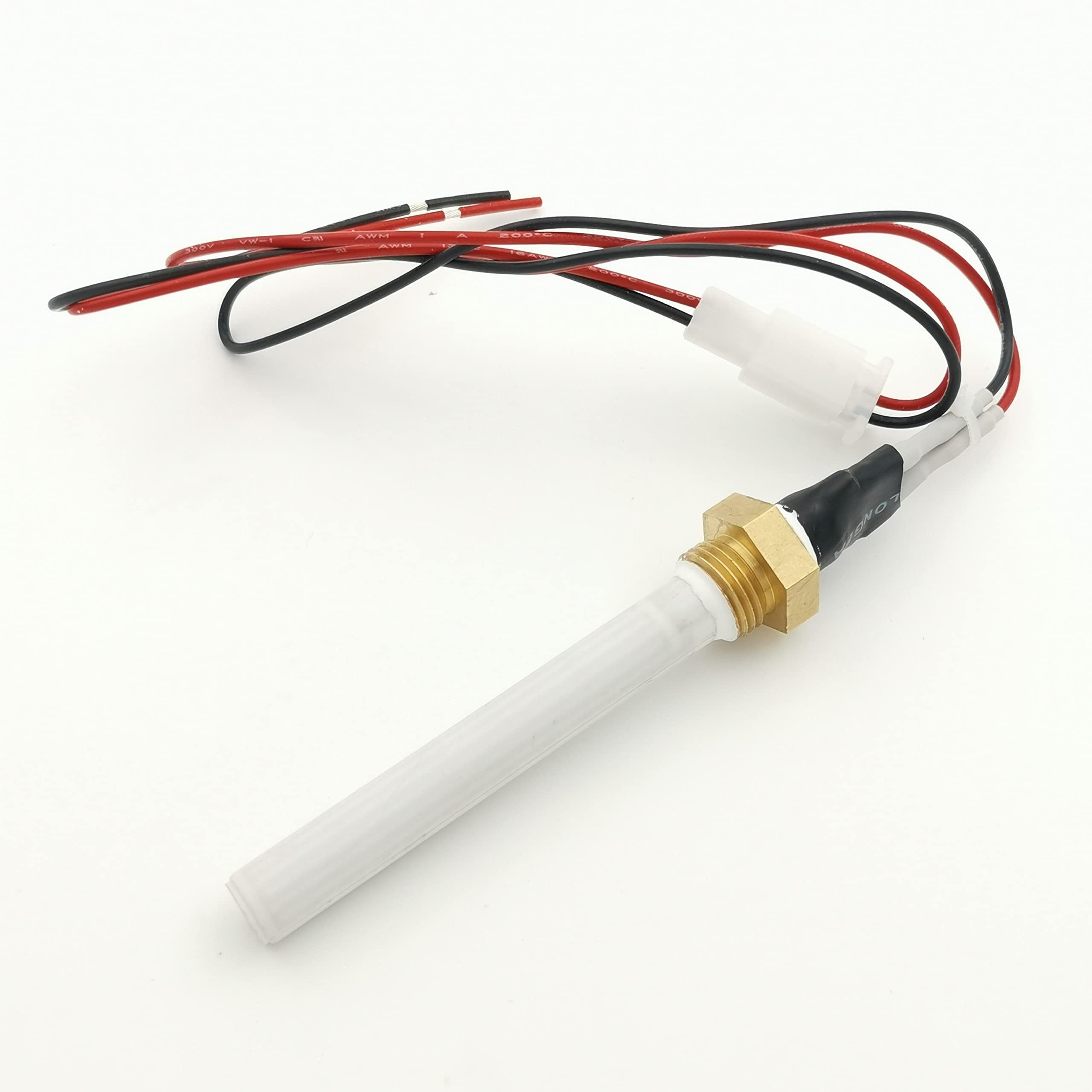 Termocoppia riscaldatore 220V 300W 3/8 Pollici Filo di Ceramica in Ceramica Cabina di Riscaldamento Ceramica for Stufa a Pellet Termocoppia di Ricambio (Color : 12pcs)