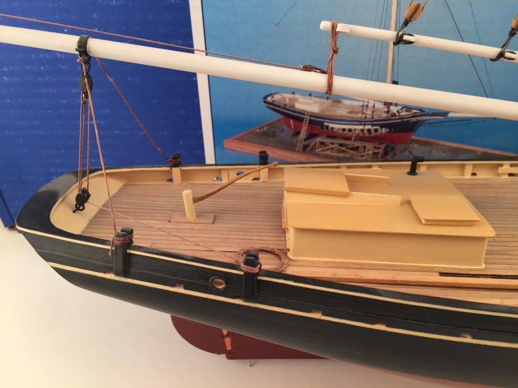 Model Shipways | Wooden Ship Model Kit | MS2150 Emma C Berry Lobster Smack 1:32 | 26.4" Wood Model Kit to Assemble