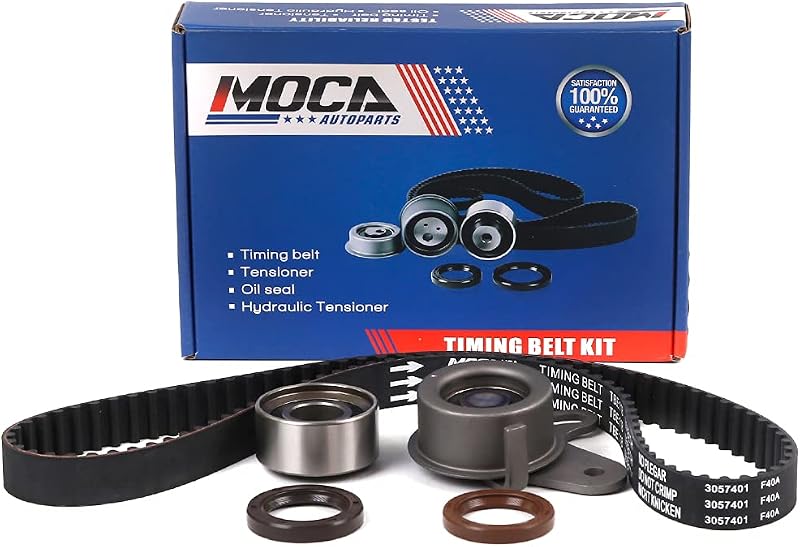 MOCA TCK282 Timing Belt Kit with Tensioner Fit 2001-2011 for HYUNDAI Accent GS GL GLS 1.6L & 1996-1997 for HYUNDAI Accent 1.5L & 2006-2011 for Kia Rio Rio5 1.6L
