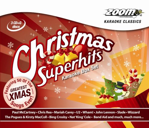 KARAOKE CHARTBUSTER CHRISTMAS SONGS V0L-1 2 TOP HITS 6 CD G IN NEW CASE