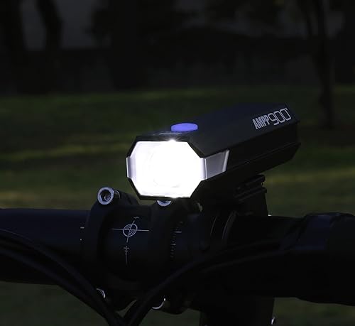 Miniatura 13 de CATEYE AMPP - Luz recargable USB para bicicleta: faro OptiCube™ súper brillante de alta visibilidad para viajeros, ciclistas de carretera y