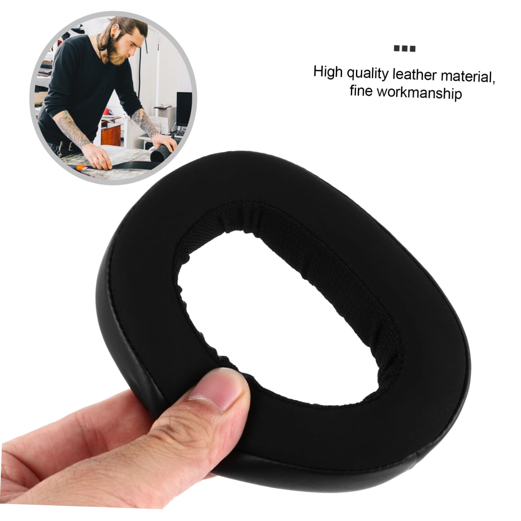 DOITOOL 3 Paia Di Cuscinetti Auricolari Di Ricambio Per Cuffie Cuscinetti Auricolari in Morbida Spugna Antirumore Design Ergonomico Per Un Uso Confortevole
