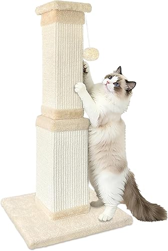 AGYM Cat Scratching Post for Large Cats — main product photo from Amazon listing (ASIN B0B5SQMMJK)