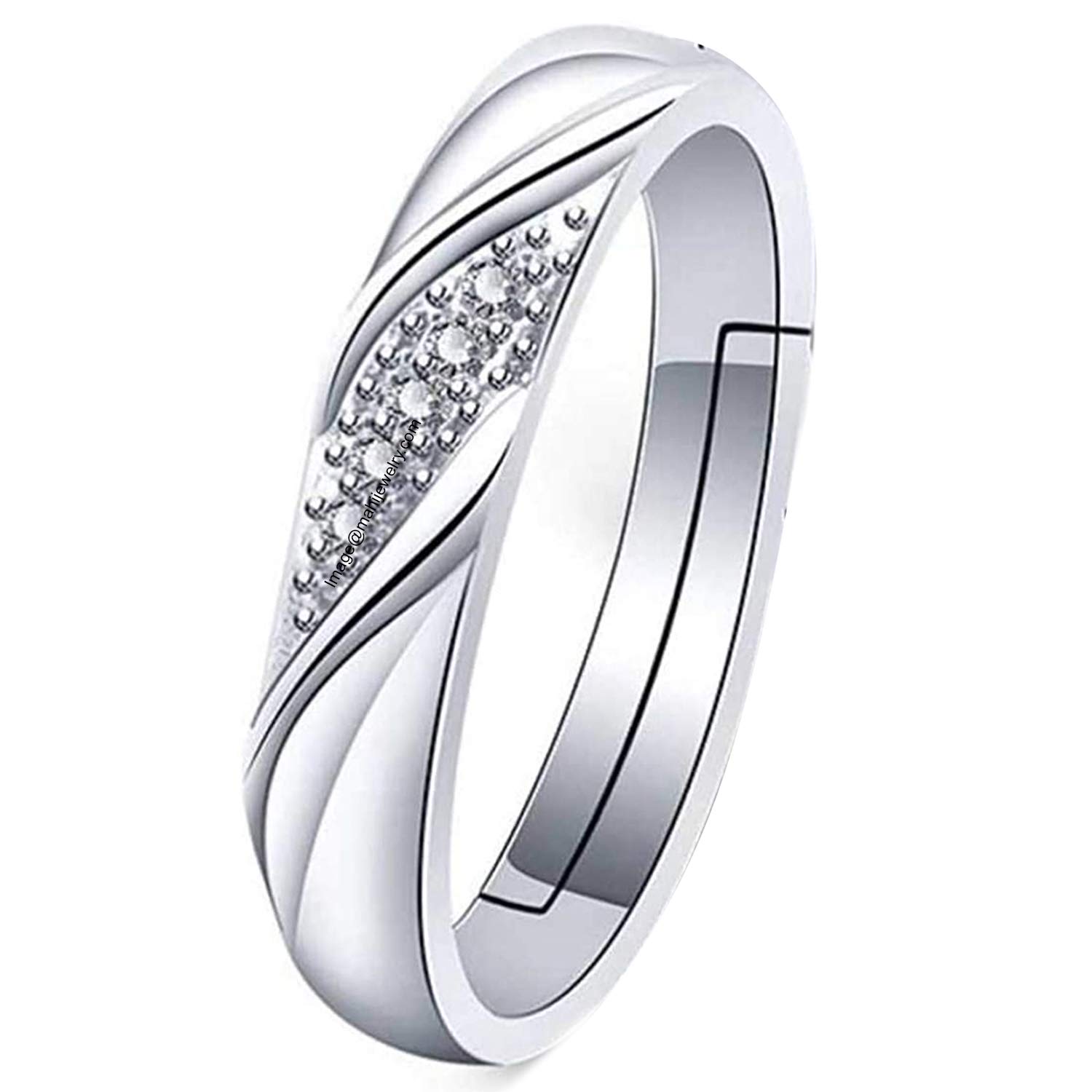Valentine Gift Proposal Finger Ring with Crystal for Women (PAFR1103112PR)-image-11