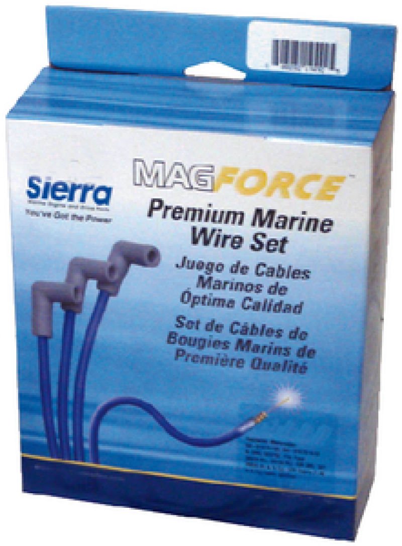 SierraSierra International 18-8805-1 Premium MagForce Marine Spark Plug Wire Set