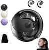 Delighteal AI Translation Earphones, AI Translation Wireless Ows Bluetooth5.4 Earphones, Portable Translator Device Earbuds Real Time, Supports Over 75 Different Languages Black