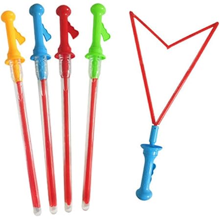 Amazon Co Jp Kimtery大きなバブル西洋剣形状バブルスティックキッズシャボン玉おもちゃ屋外おもちゃ おもちゃ