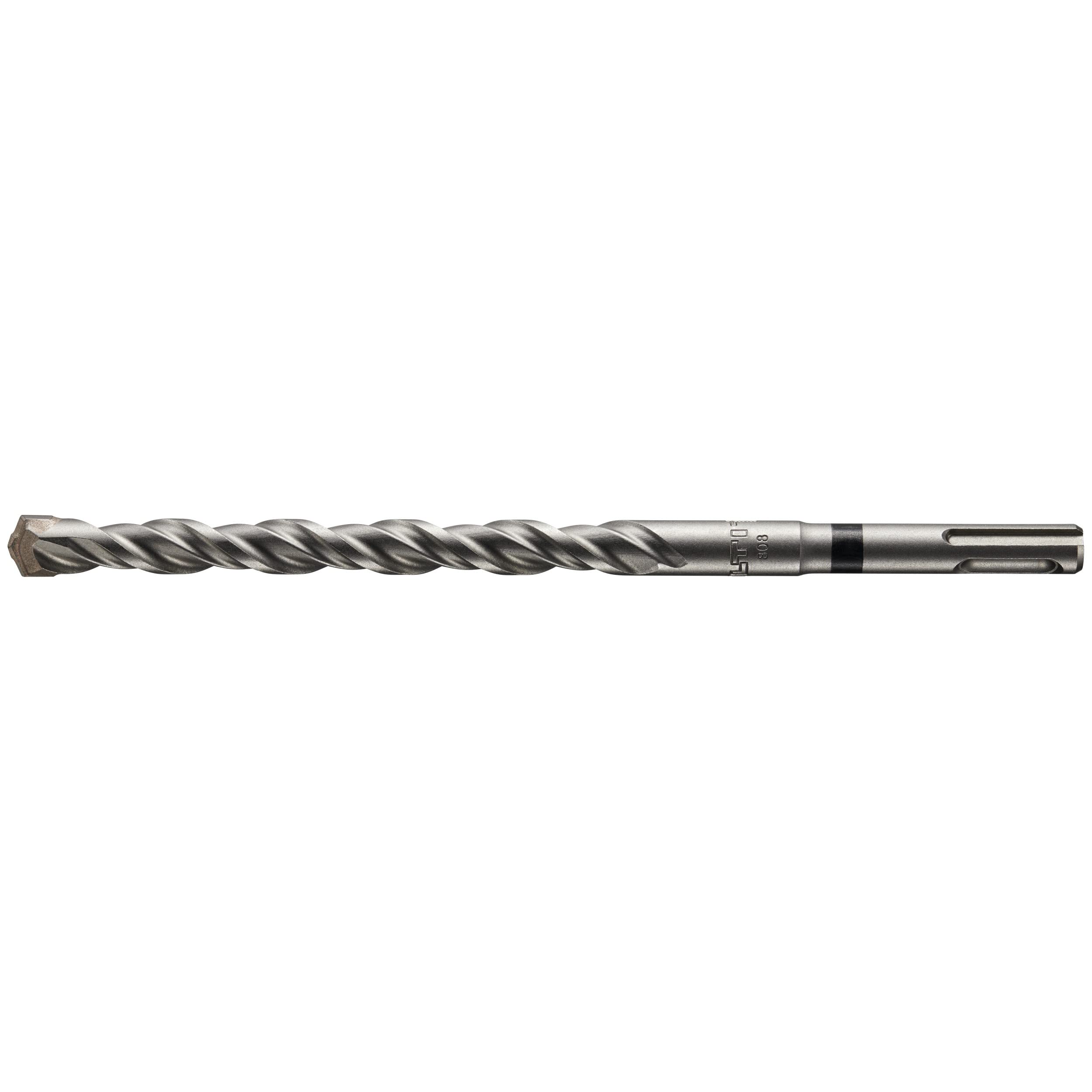 HILTI 2224211 Set mit 6 Spiralbohrern M1 für TE-C SDS Plus (1x5/12, 2x6/17, 1x8/17, 1x10/17, 1x12/17. Zubehör für Schraubbohrmaschine)