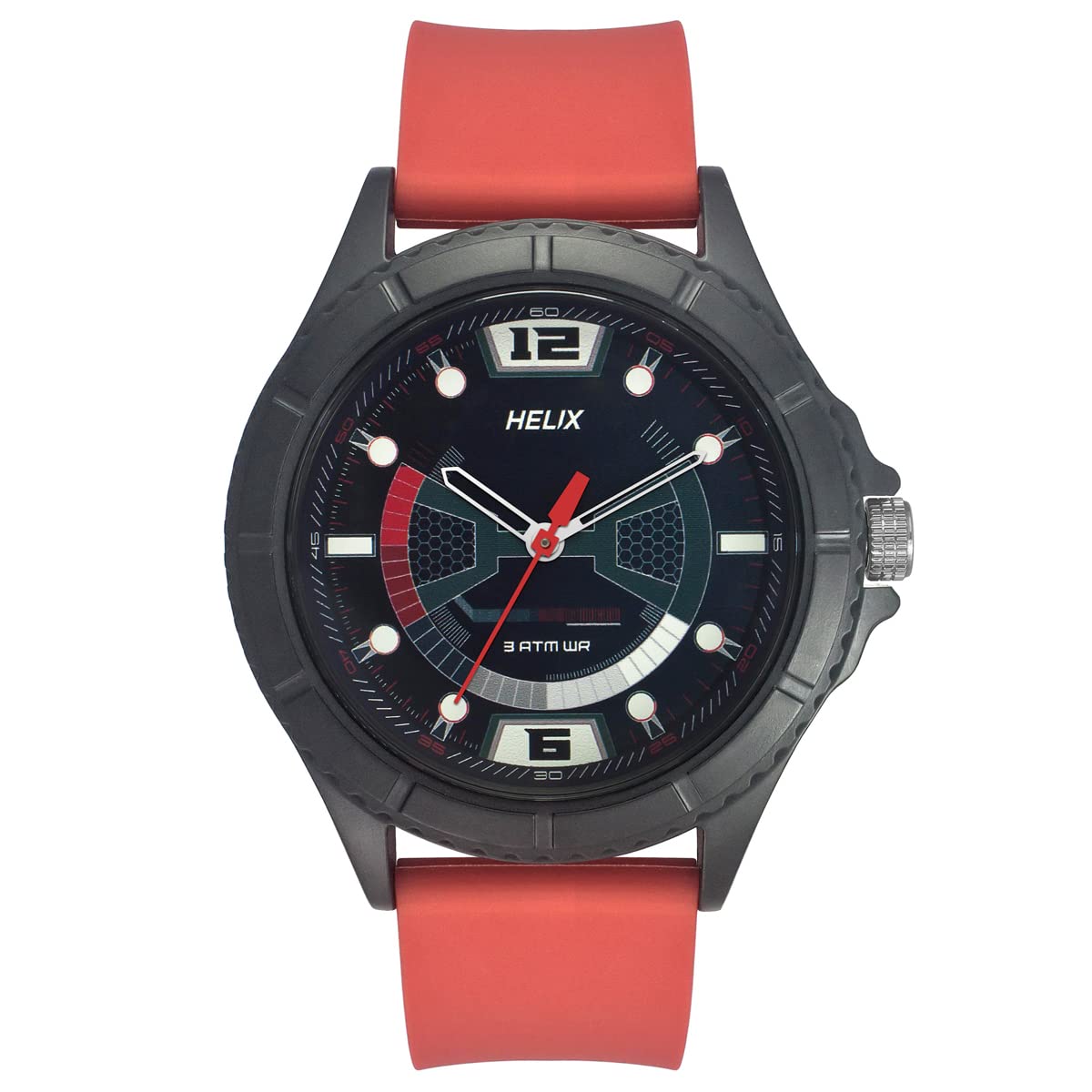 Helix Analog Black Dial Mens Watch - TW033HG20 (B0BQY4C351) Amazon Price History, Amazon Price Tracker