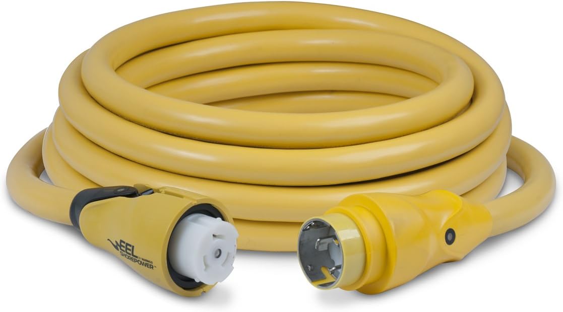 Marinco 30A 125V Marine Shore Cables de alimentación Deportes y Actividades al
