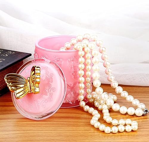 Miniatura 5 de Voyyphixa Moldes de resina para frascos con tapa, joyero, moldes de fundición de resina de silicona, recipiente de cristal, molde epoxi para Moldes