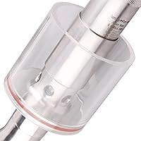 Vista 2 de DERNORD SS304 Sanitaria 1.5 "Tri Clamp Válvula de Seguridad Ajustable de Alivio de Presión con Manómetro