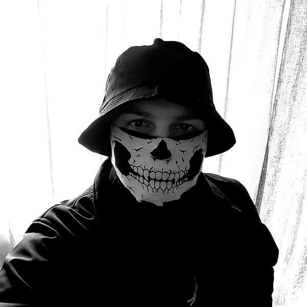 Generic Skull Face Mask Balaclava Skull Mask Sports Headband Breathable Dust Proof Neck Warmer Face Tube for Adult - 3