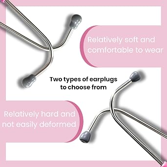 Classic Stethoscopes Single Head Pink Stethoscope for Nurses