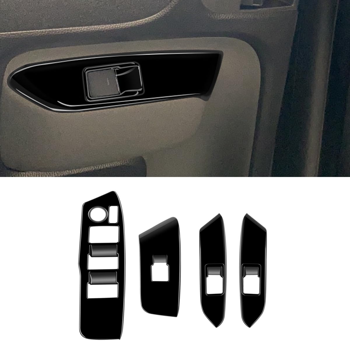 Pulsantiera Alzacristalli Finestra Automobile Vetro Ascensore Pulsante Interruttore Copertura Trim Porta Bracciolo Pannello per Toyota Bz4X 2022 2023 in Fibra di Carbonio Alzacristalli Pulsantiera Alzacristalli Finestra Automobile Vetro Ascensore Pulsante Interruttore Copertura Trim Porta Bracciolo Pannello per Toyota Bz4X 2022 2023 in Fibra di Carbonio Alzacristalli