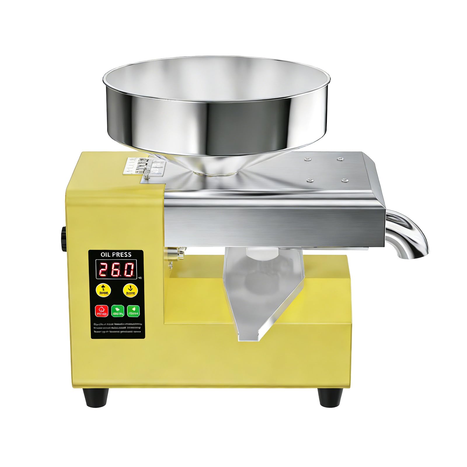 eQianyuan 1100W Electric Automatic Oil Press Machine 220V