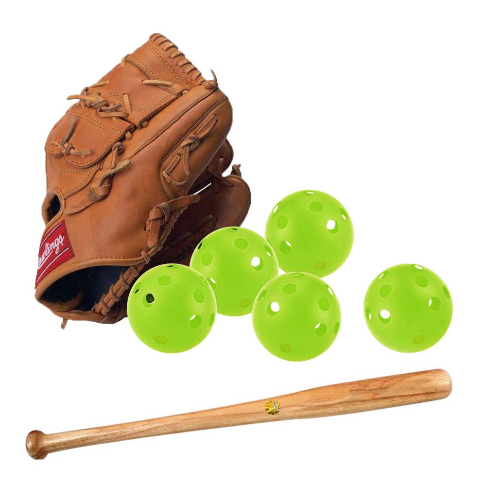 Indoor Baseball Training Coopay 24-Pack Plastic Practice Baseballs - Lightweight Hollow Training Balls For Hitting & Fielding Wiffle Ball And Bat Set - View #5