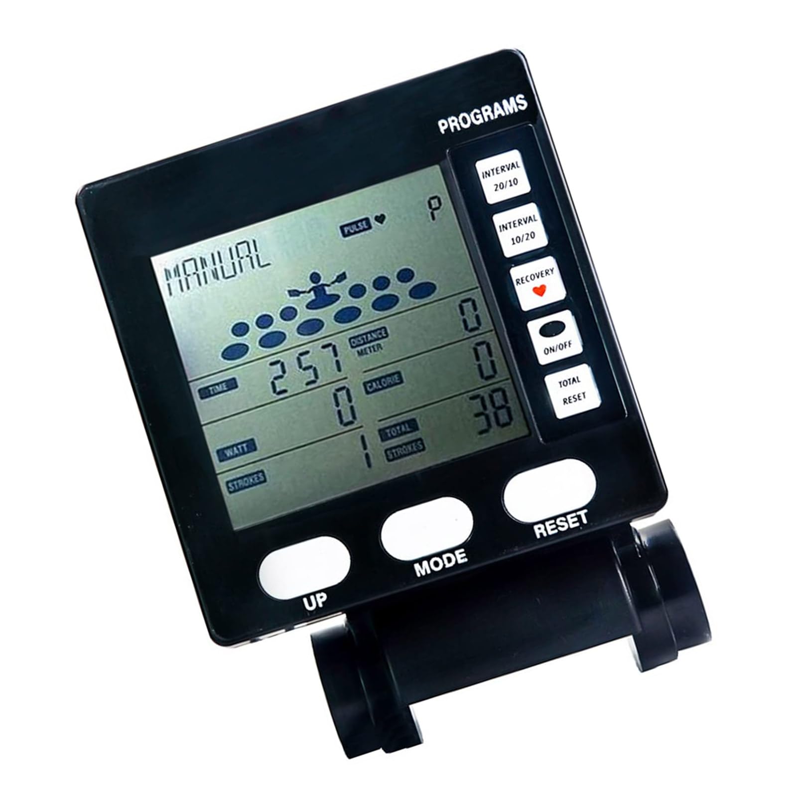 Vogatore Contatore Contatore Display LCD Contatore Monitor Palestra Casa Fitness Contatore Tachimetro Enduring
