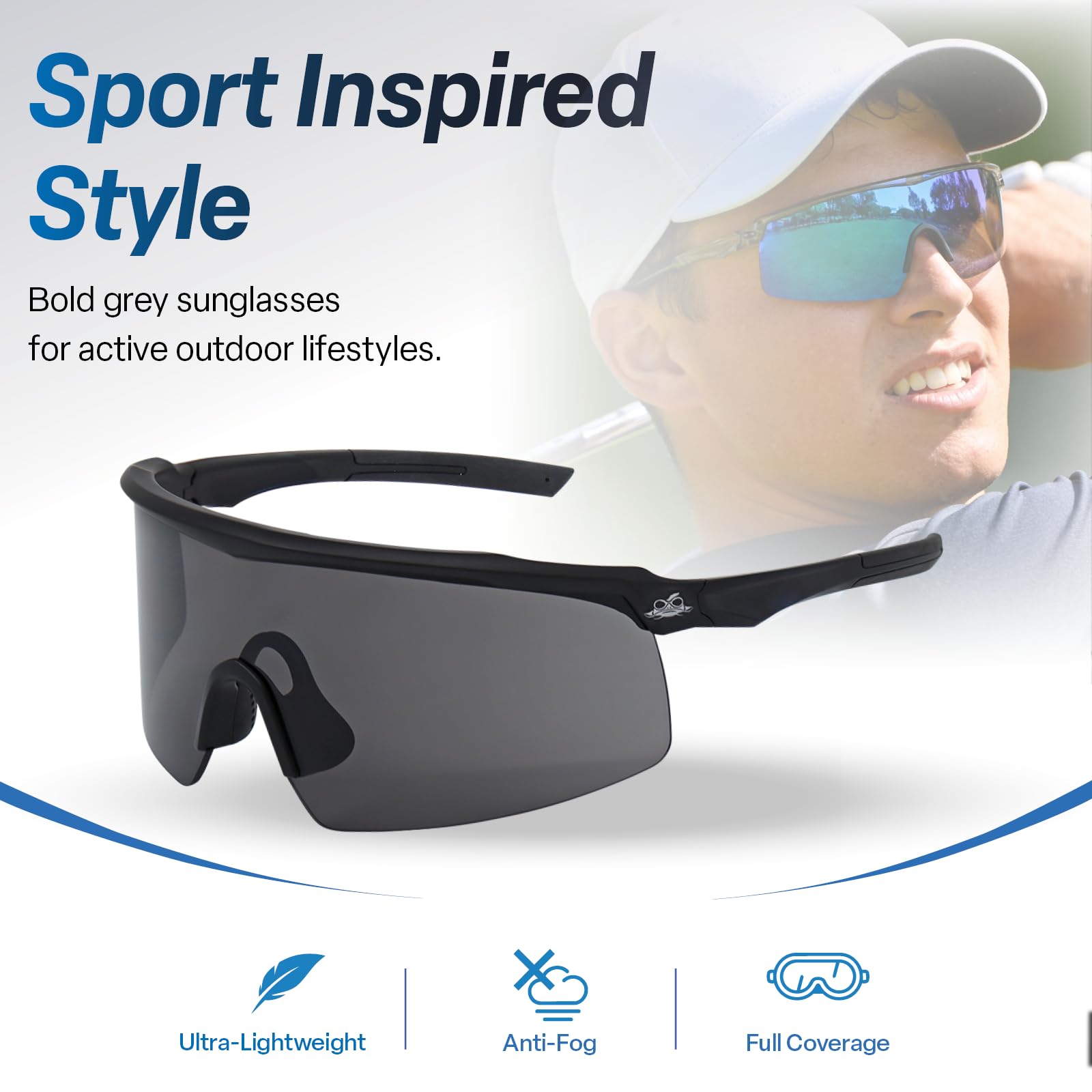 Bullhead Safety Eyewear Whipray Occhiali di sicurezza Unisex - Adulto (Pacco da 1)