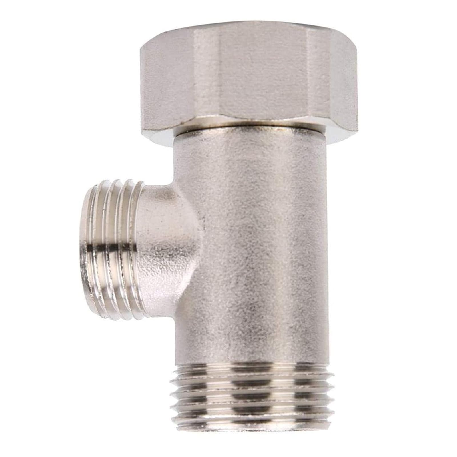 Tsophreniq 3 Way Flows Control Valves T Joint Fittings Water Diverters Valves Set for Bathroom Toilet Water Distribution Flows Diverters Bathroom