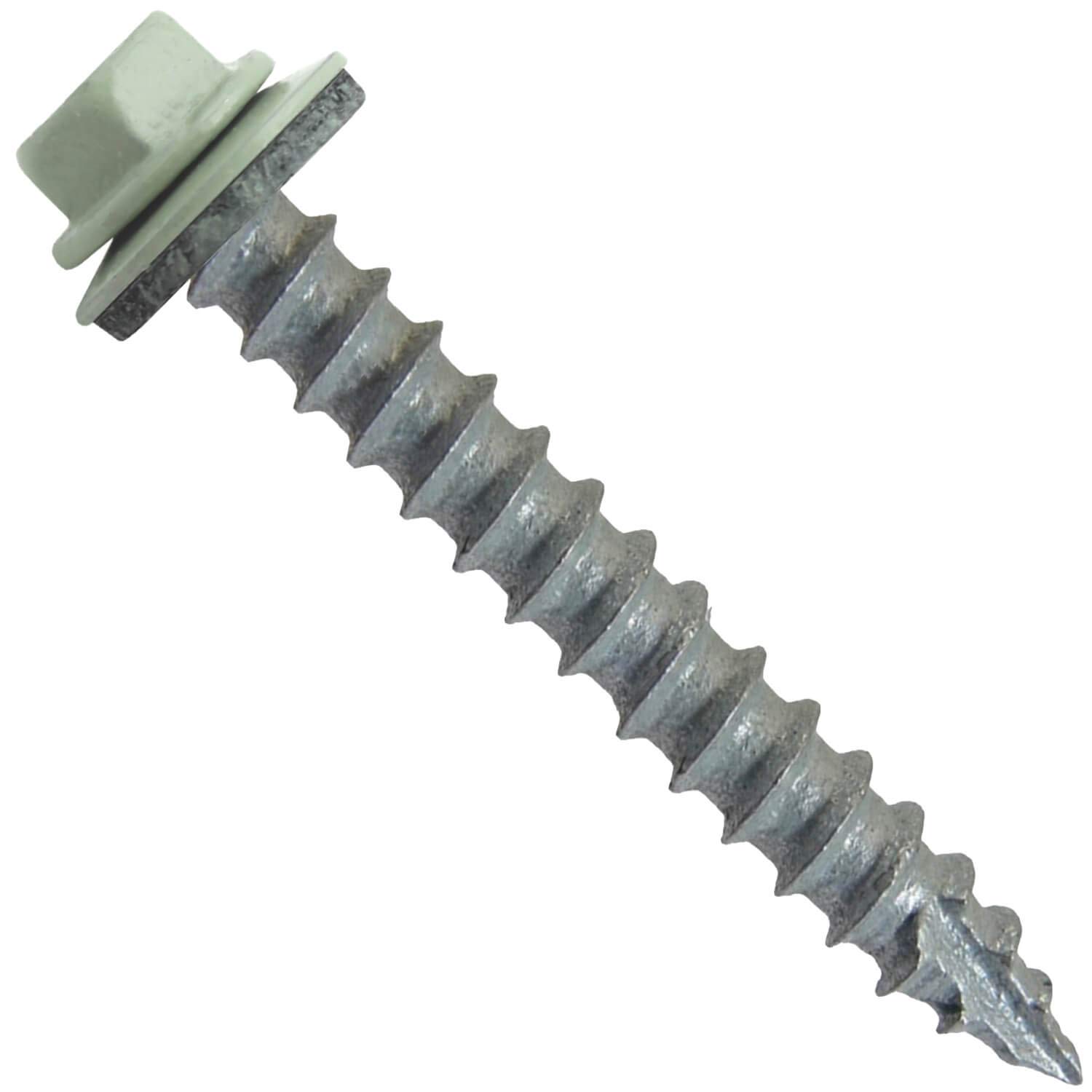 #14 Metal Roofing Screws: (250) Screws x 2" Patina Green Hex Head Sheet Metal Roof Screw. Self Starting/Tapping Metal to Wood Sheet Metal siding