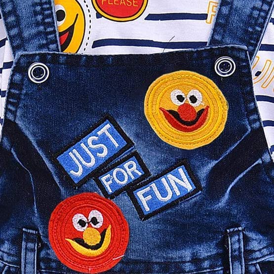 Image of Wish Karo Baby Boys Dungaree Dress for Baby Boys and Girls-(bt13)